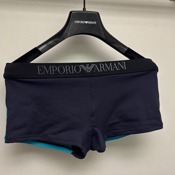 Vintage 90s Emporio Armani men’s square cut swim Medium (used)